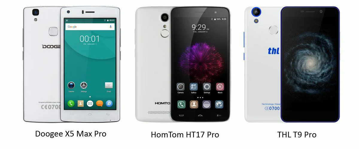 thl-t9-pro-vs-homtom-ht17-pro-vs-doogee-x5-max-pro