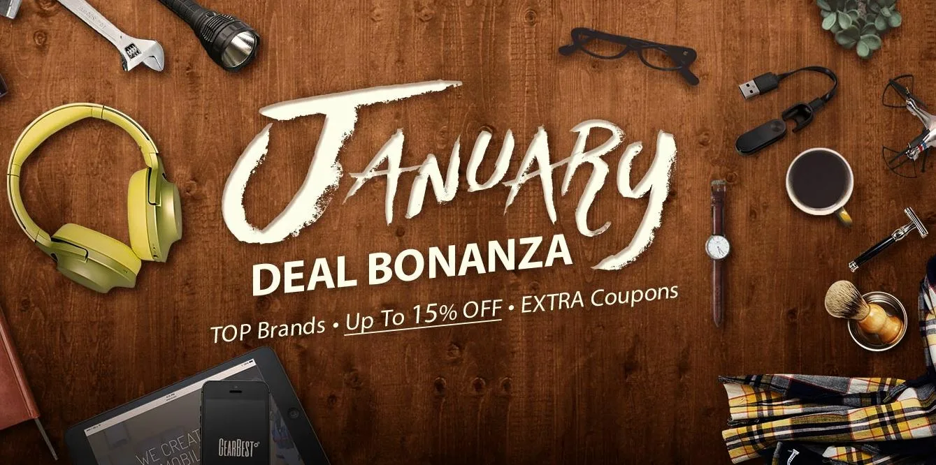 Gearbest Bonanza january