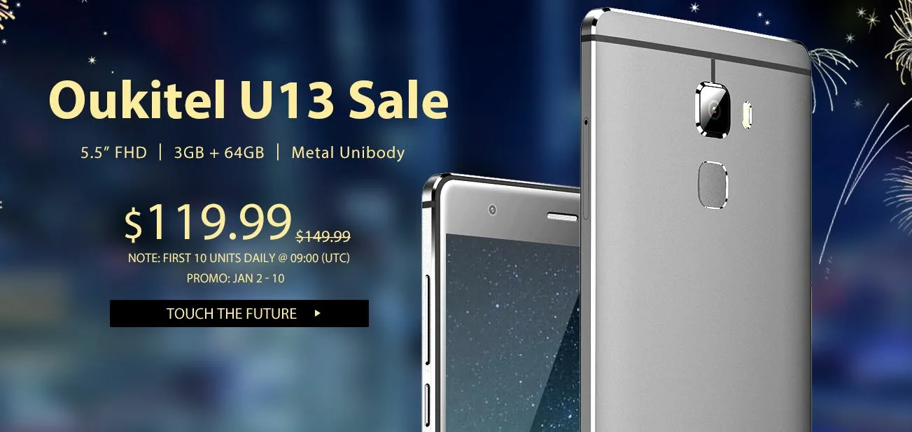 oukitel u13 everbuying