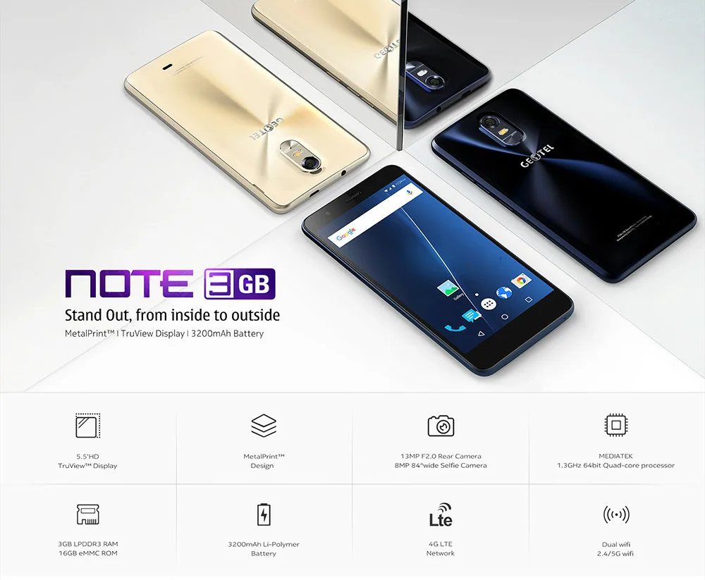 Geotel Note 4G