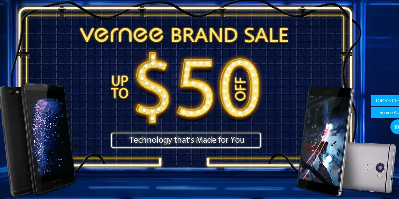 Vernee brand Sale gearbest