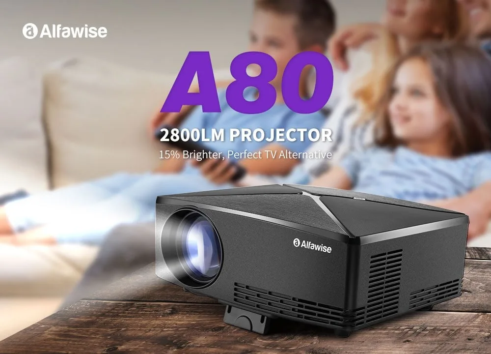 Alfawise A80 HD Projector