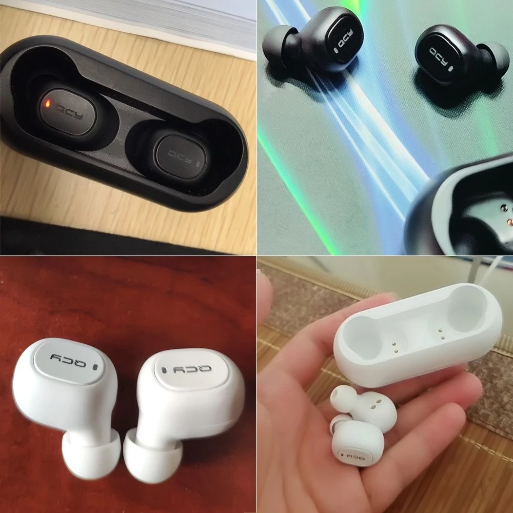 QCY T1C TWS Bluetooth 5.0 ακουστικά design
