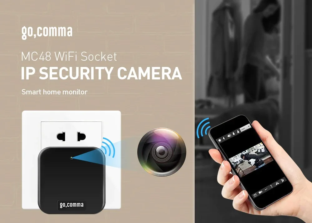 Gocomma MC48 hidden security camera