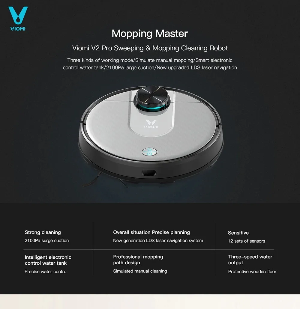 Viomi V2 Pro robot vacuum