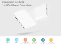 xiaomi 6 port 60W charger