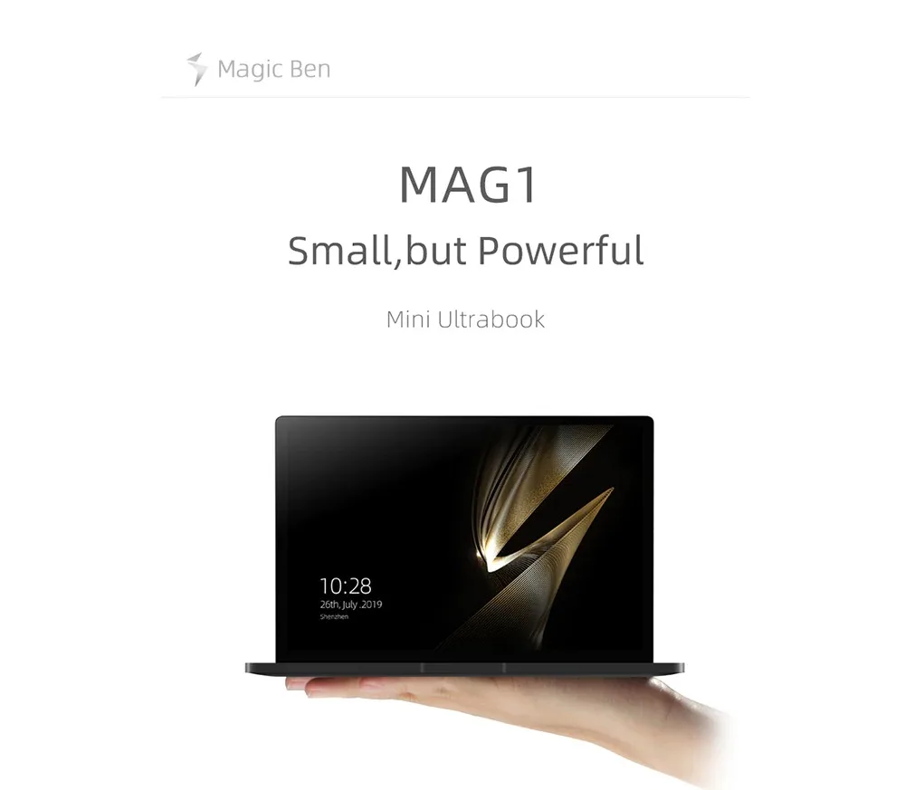 Magic Ben Mag1 8.9 inch Personal Computer Pocket Mini Laptop PC 16-512GB