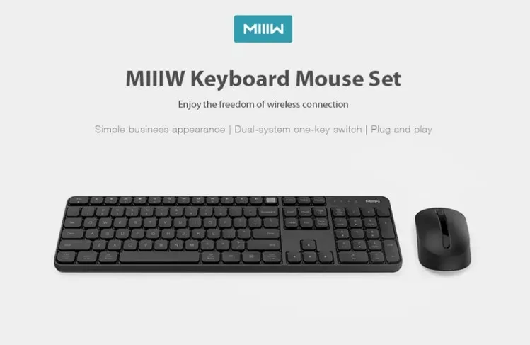 Xiaomi MIIIW Wireless Keyboard & Mouse Set