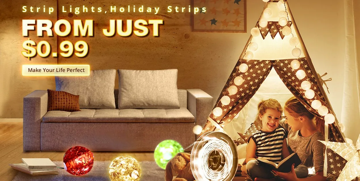 gearbest led strip lights offers christmas