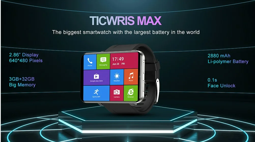 Ticwris Max smartwatch