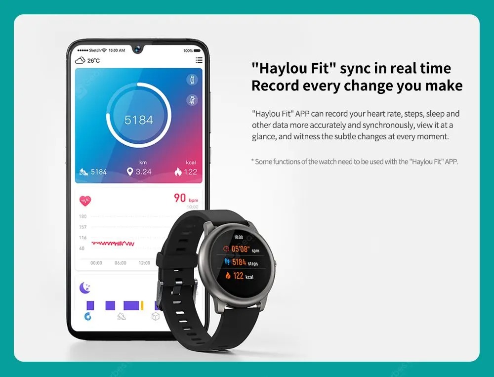 Xiaomi haylou online fit