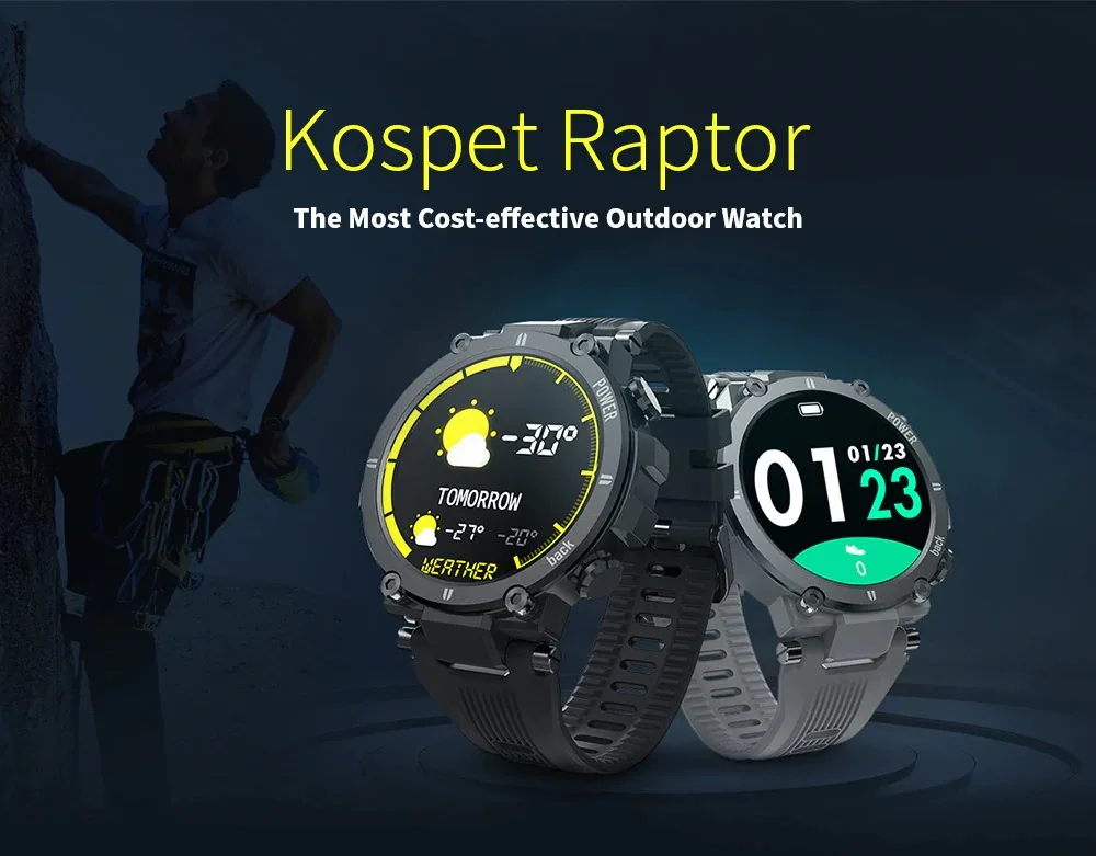 Kospet Raptor ip68 smartwatch