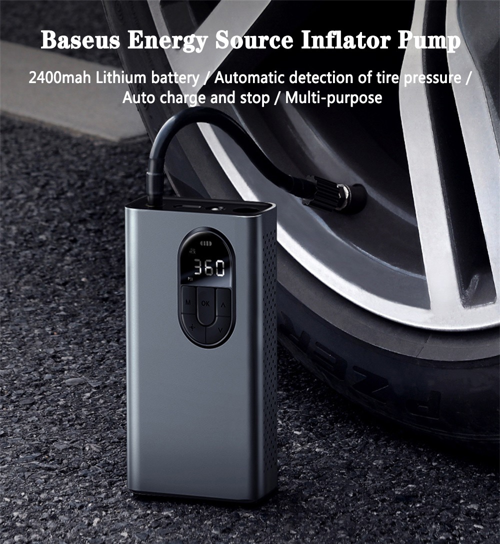 Baseus 150PSI Portable Inflator Pump Air Compressor