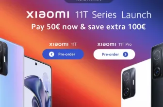 Xiaomi 11T 8/256GB με 312.7€!