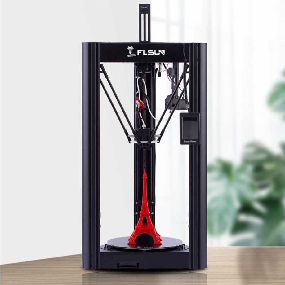 [#Ιστορικό_χαμηλό] FLSUN Super Racer : Δελτοειδής 3D Printer, με εύκολη ...