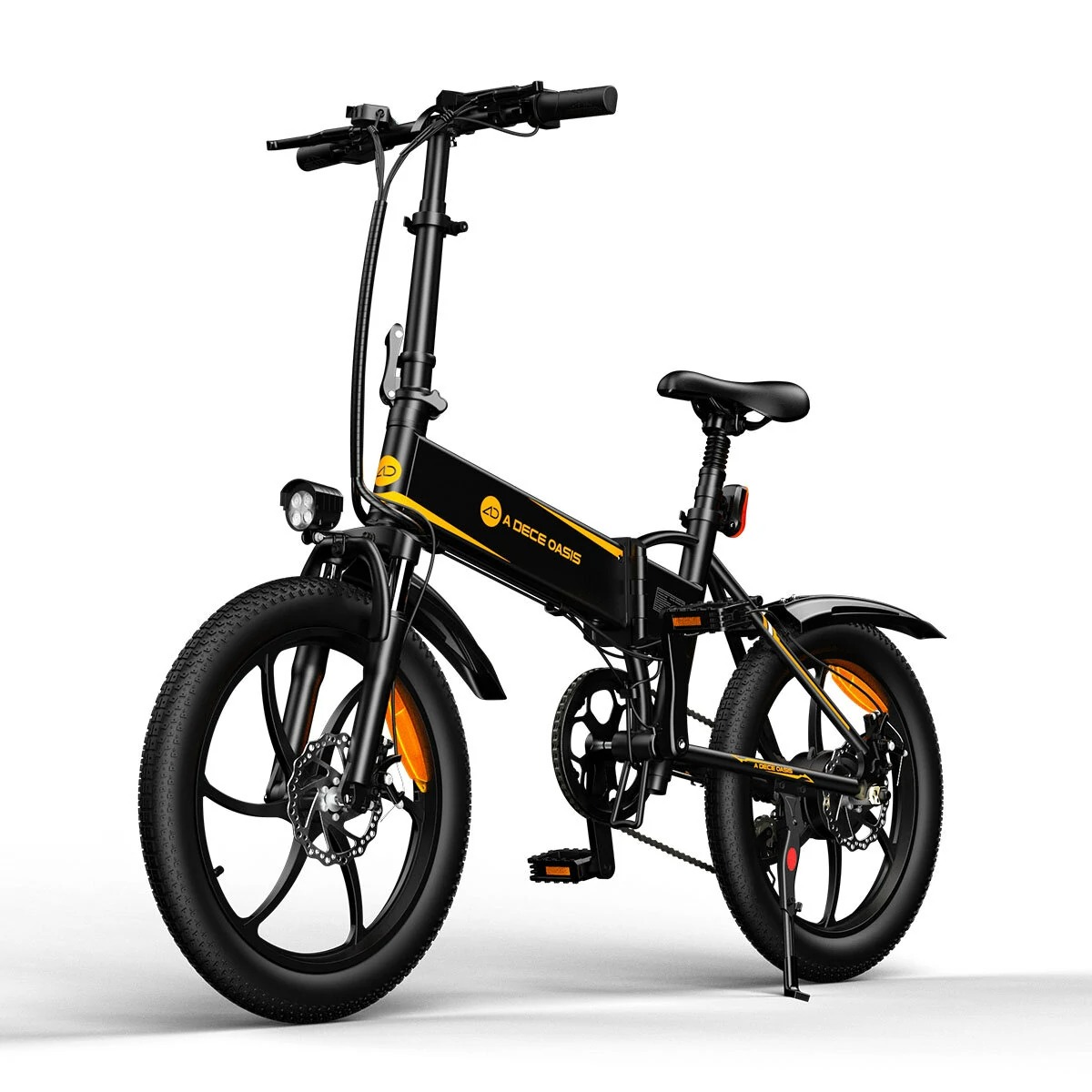 ADO A20+ : Foldable E-bike πολης, με ελαστικά 20", και μοτέρ 350W (με περιοριστή στα 250W).