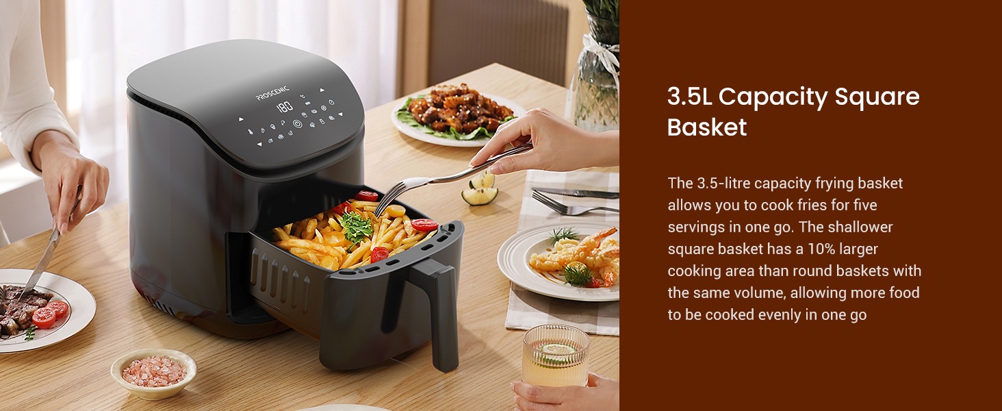 Proscenic T20 1500W Multifunctional Air Fryer 3.5L