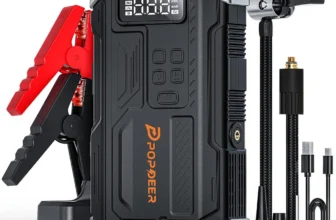 POPDEER PD-JA3 5000A 4-in-1 Emergency Jump Starter with Air Compressor