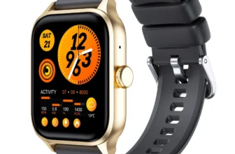 Weofly Active 1.85inch HD Screen bluetooth Call Heart smartwatch