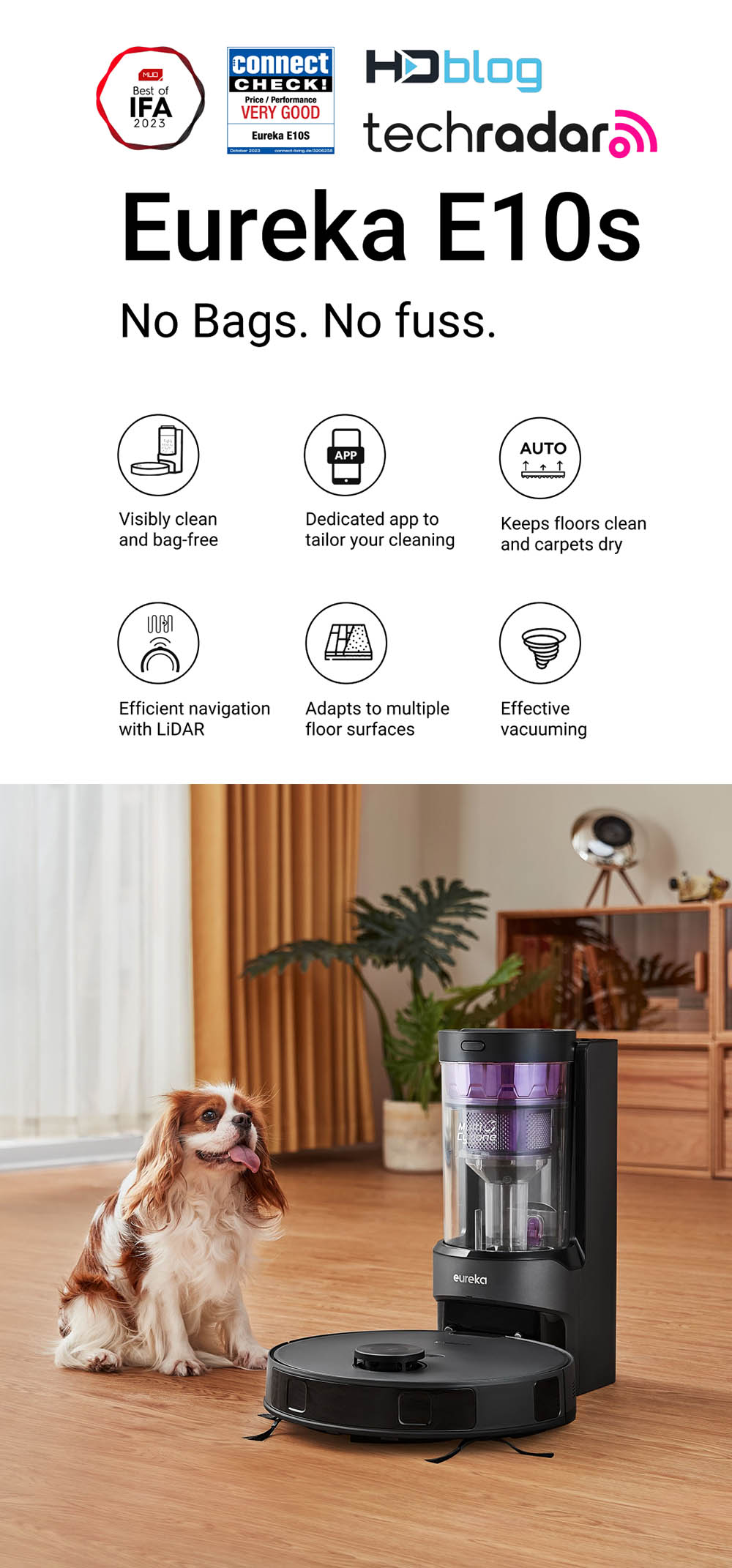 Eureka E10s Robot Vacuum