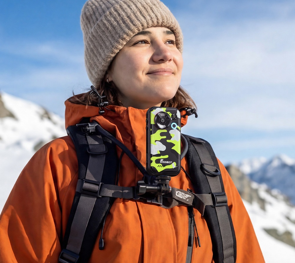 FOSSiBOT F116 Pro action camera features