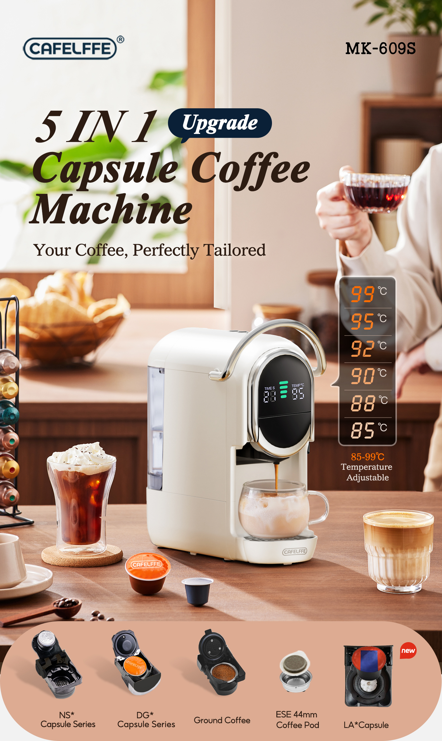 CAFELFFE MK 609S adapters