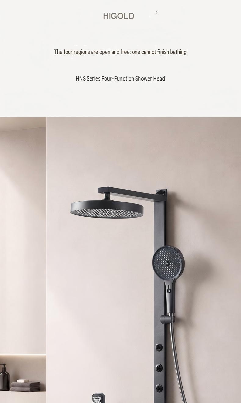 HIGOLD Shower Set digital display and controls