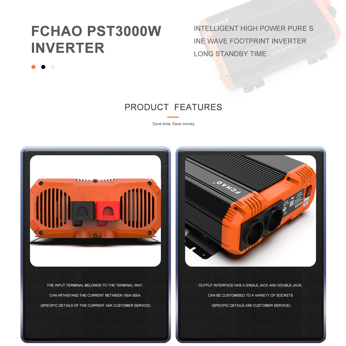 FCHAO Inverter features