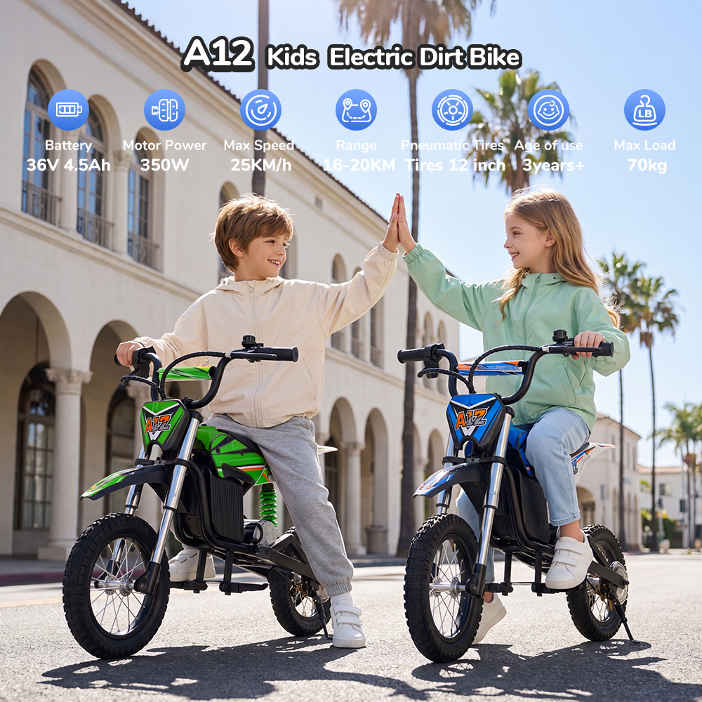 iScooter A12 dual brakes and shocks