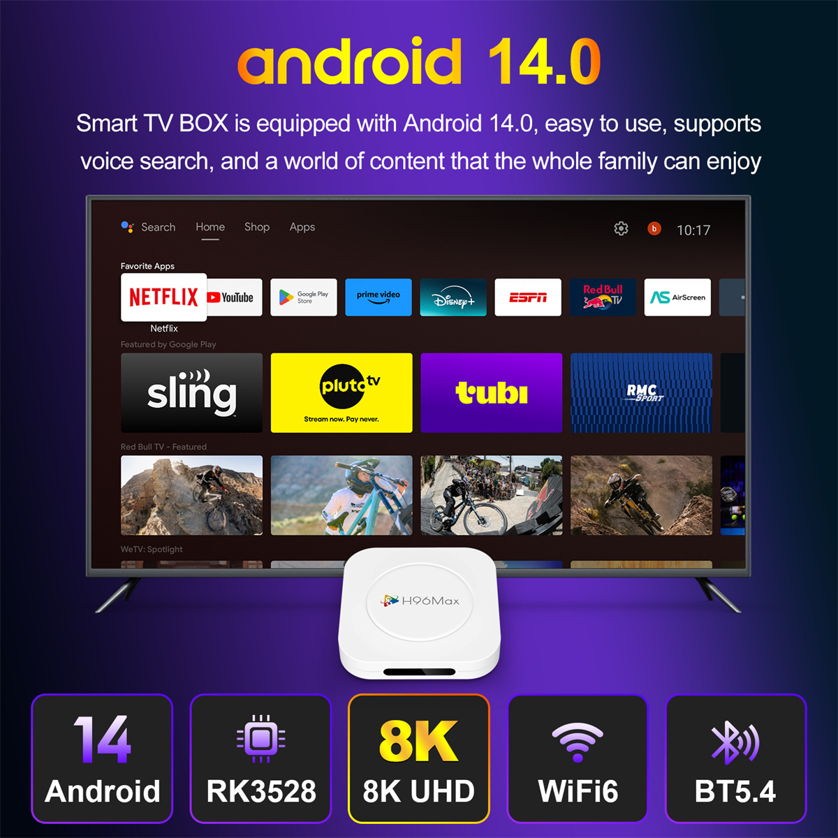 H96MAX M1 Plus features