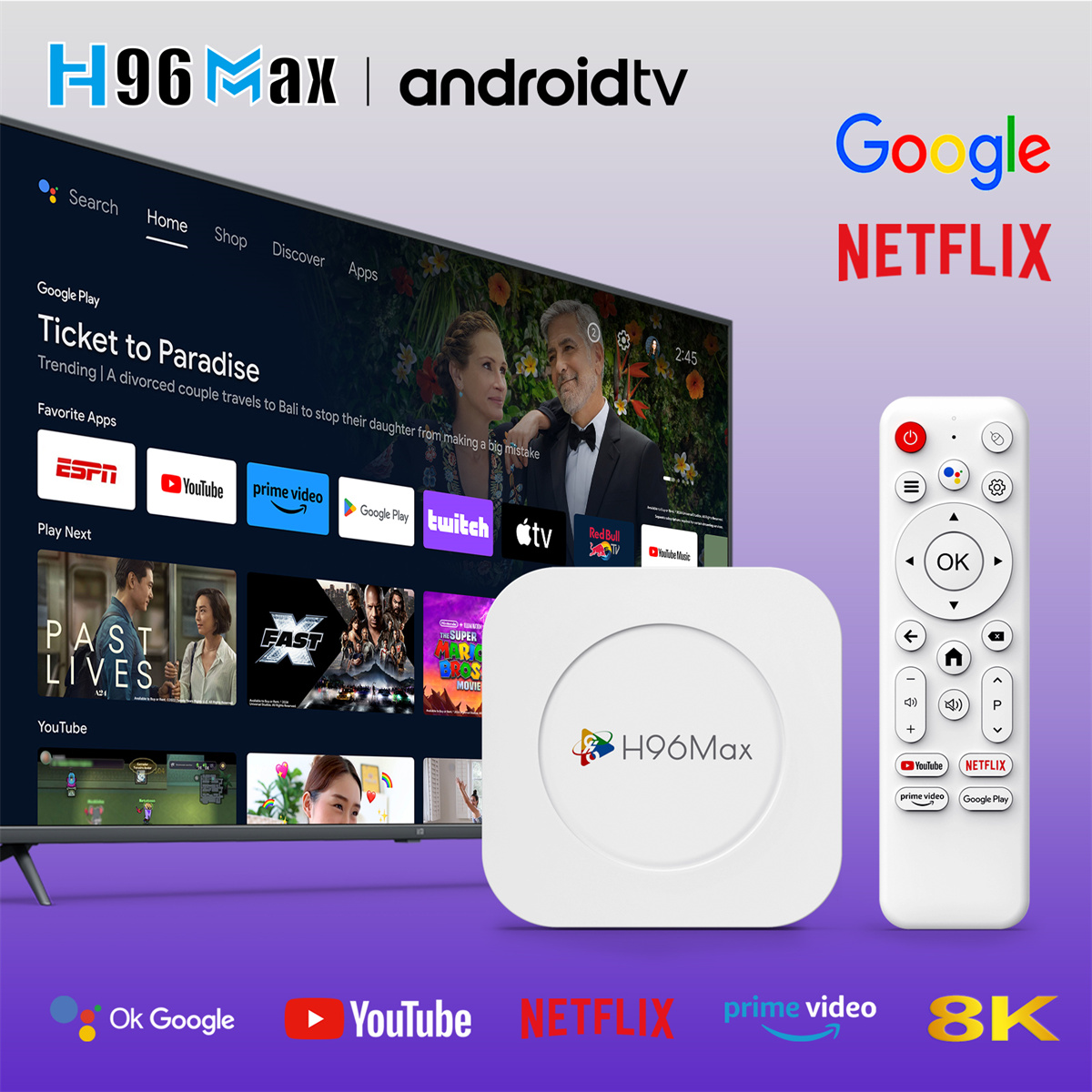 H96MAX M1 Plus TV Box