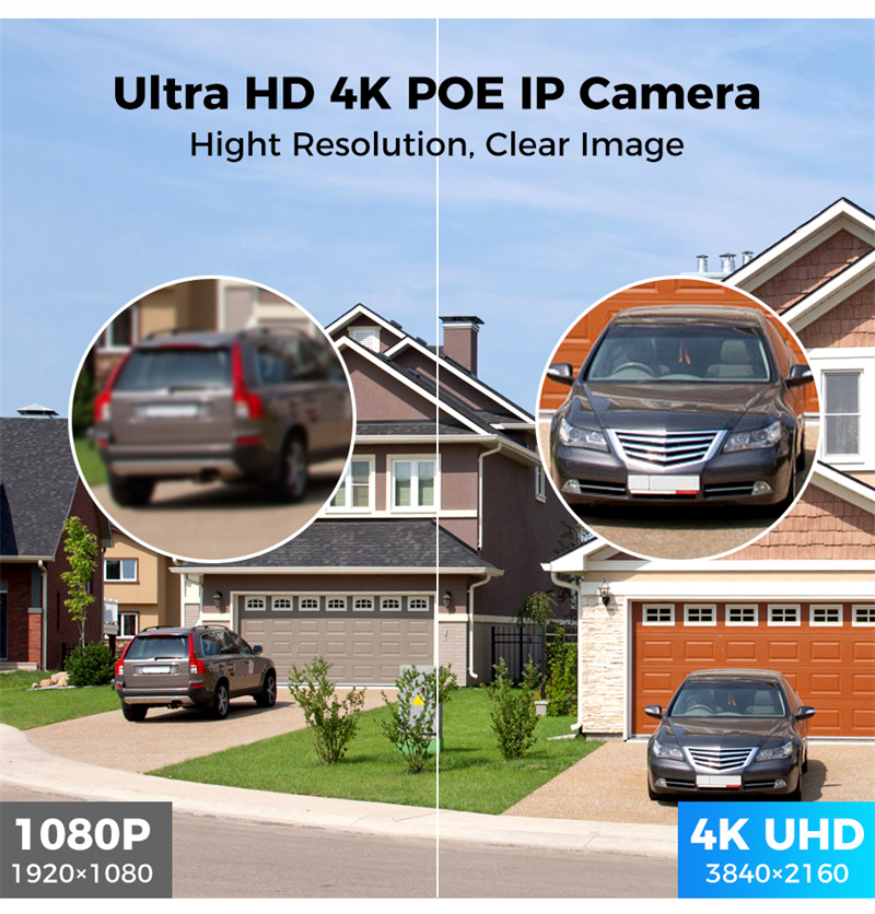 Hiseeu 4K PoE Camera features