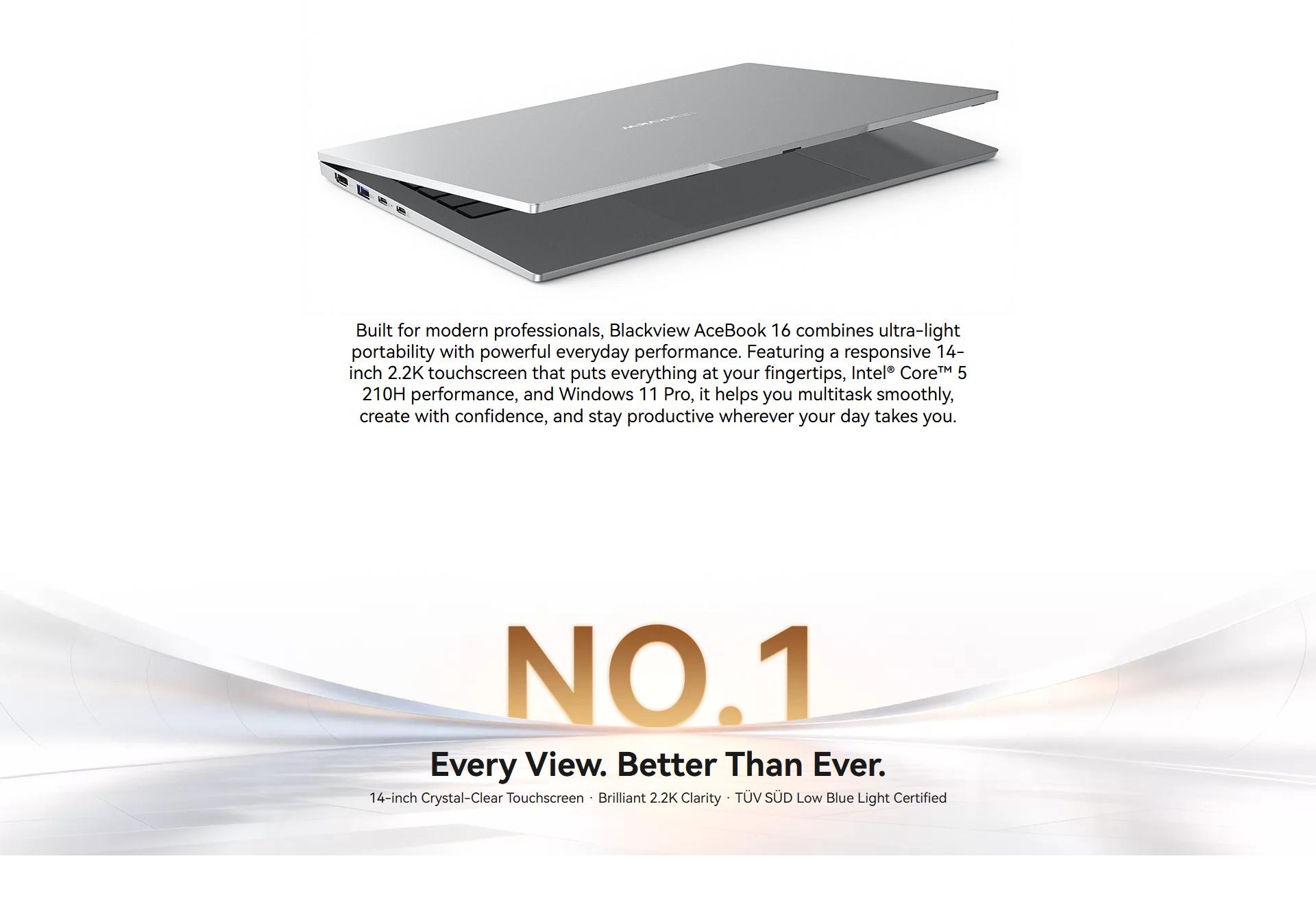 Blackview AceBook 16 features