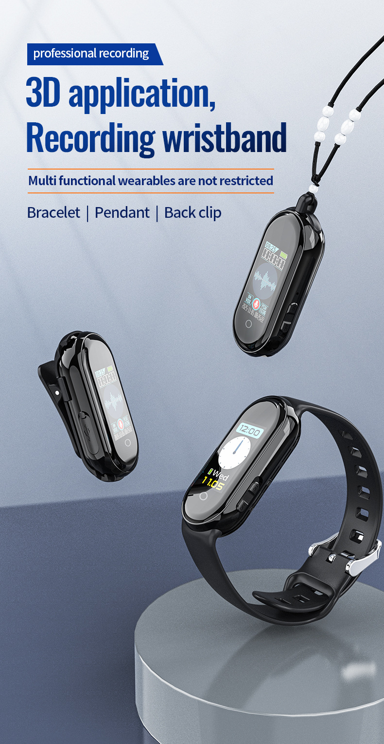 S36 Professional Wearable Voice Recorder