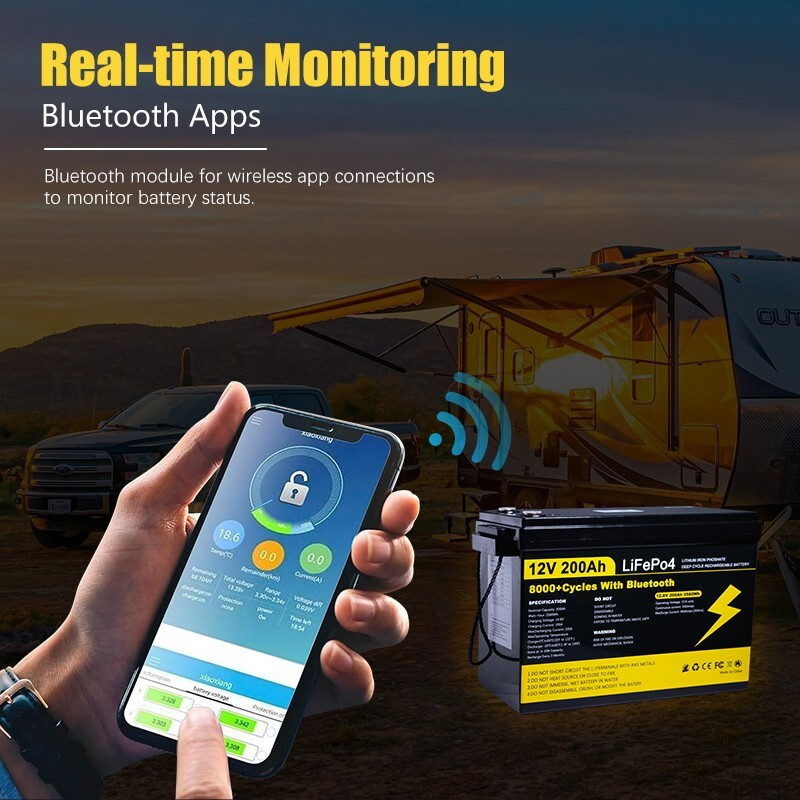 Xmund battery BMS and Bluetooth features