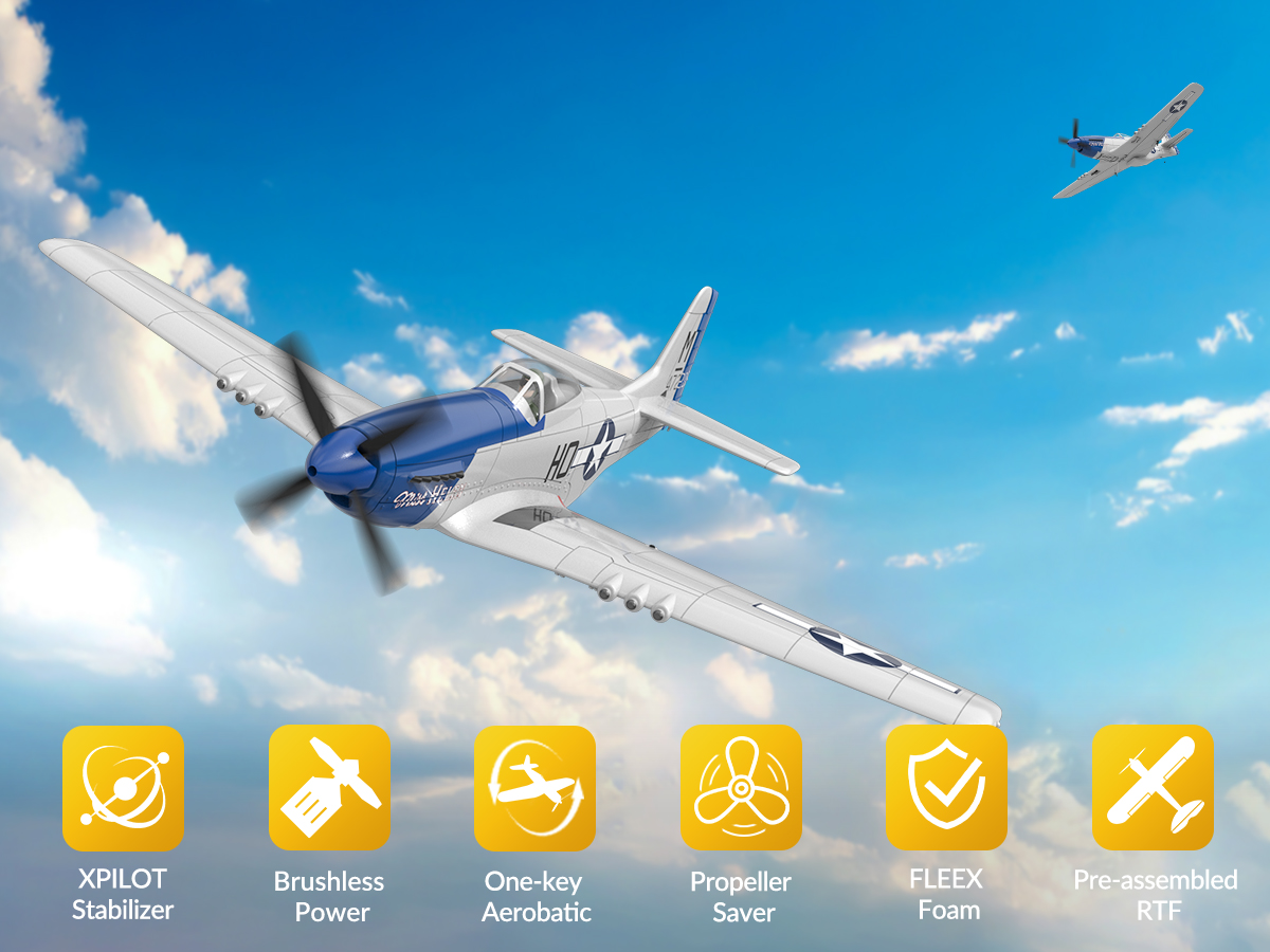 Eachine P-51D Miss Helen remote and details