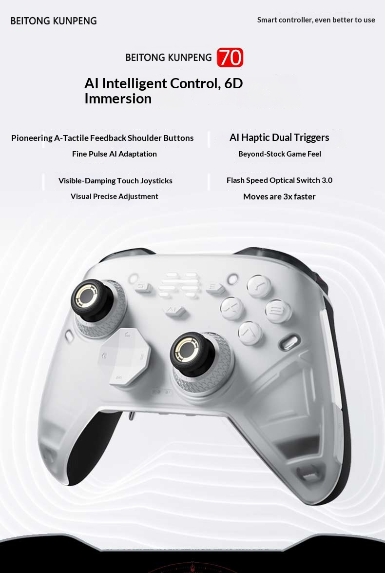 BEITONG Kunpeng 70 joysticks and triggers