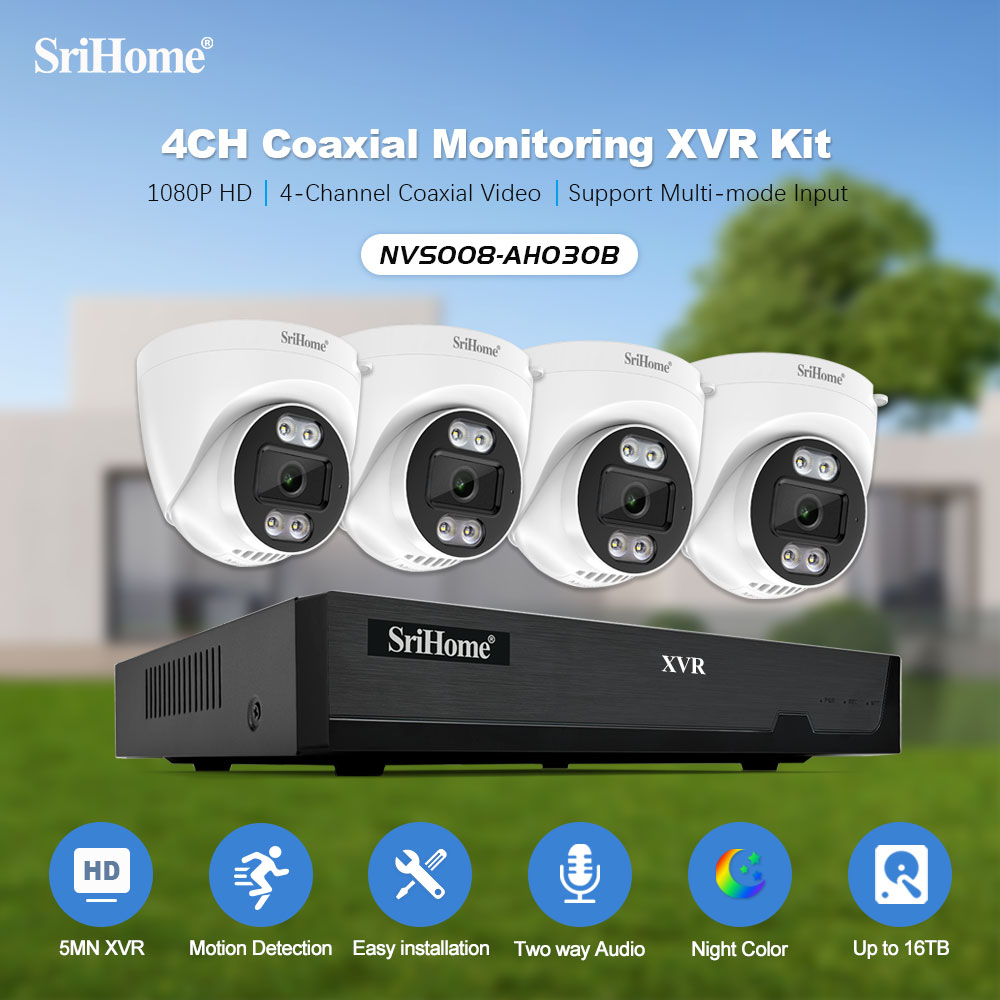 Srihome NVS008 cameras