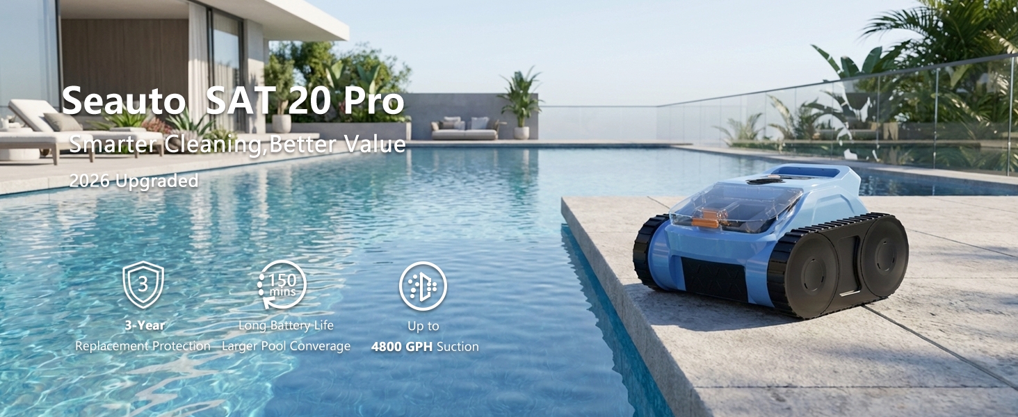 Seauto SAT20 Pro pool robot