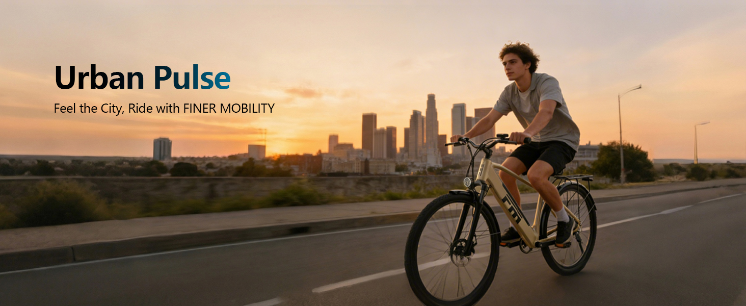 Finer M2 Plus electric bike profile view