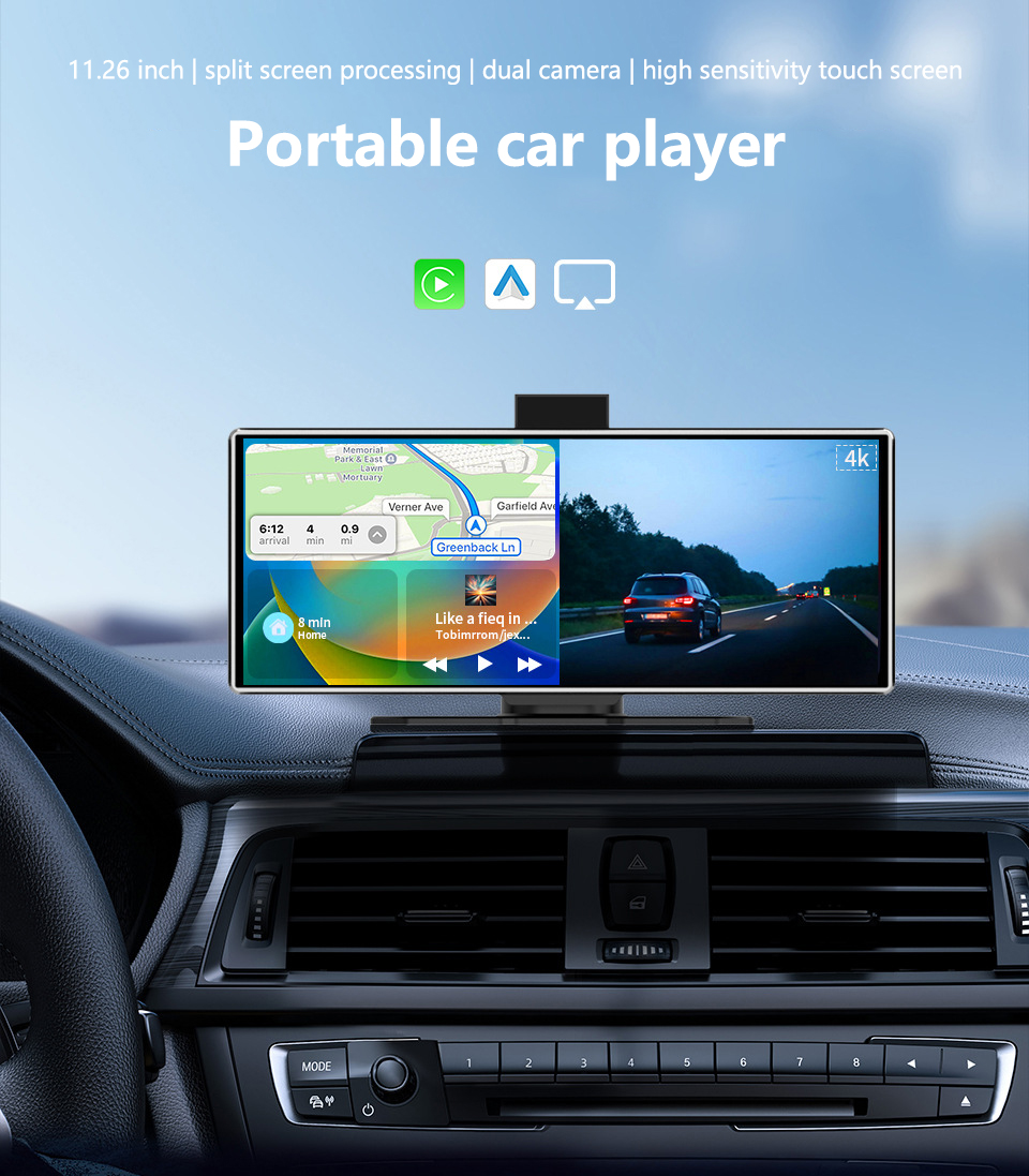 YUEHOO 4K Dash Cam Interface