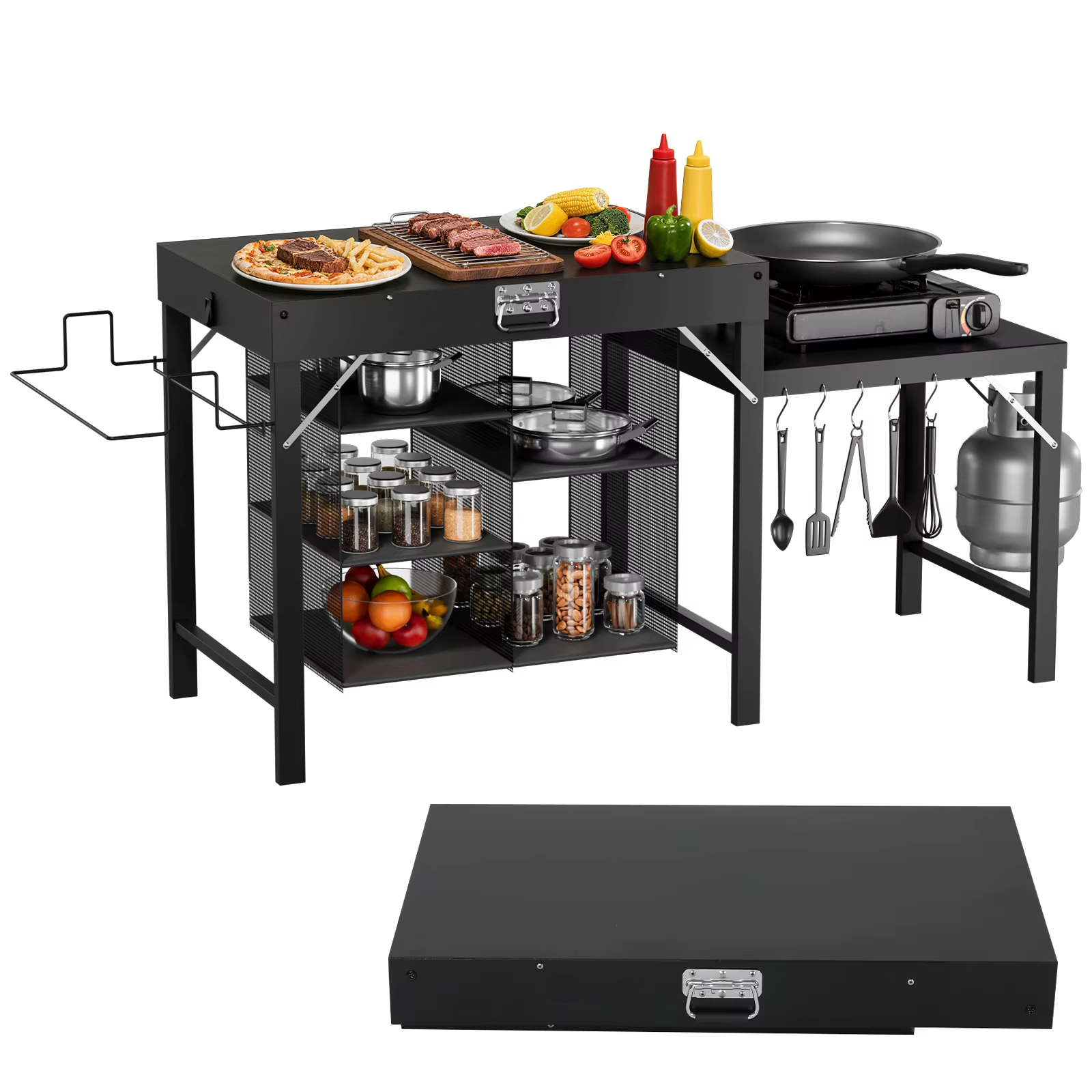 Warmounts GT2 camping cooking station