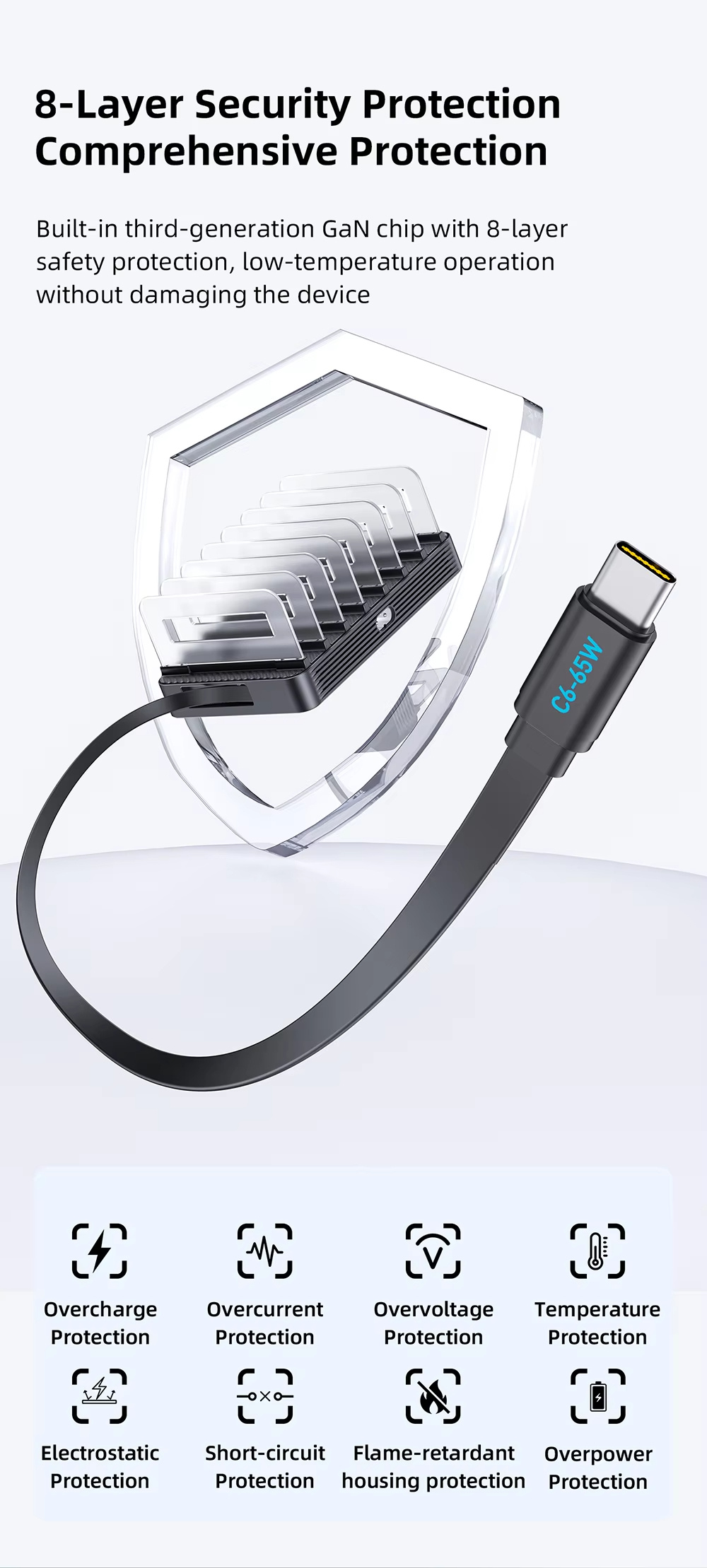 Bakeey WLX-60H ports and display
