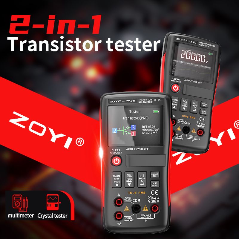 ZOYI ZT XT1 screen and build