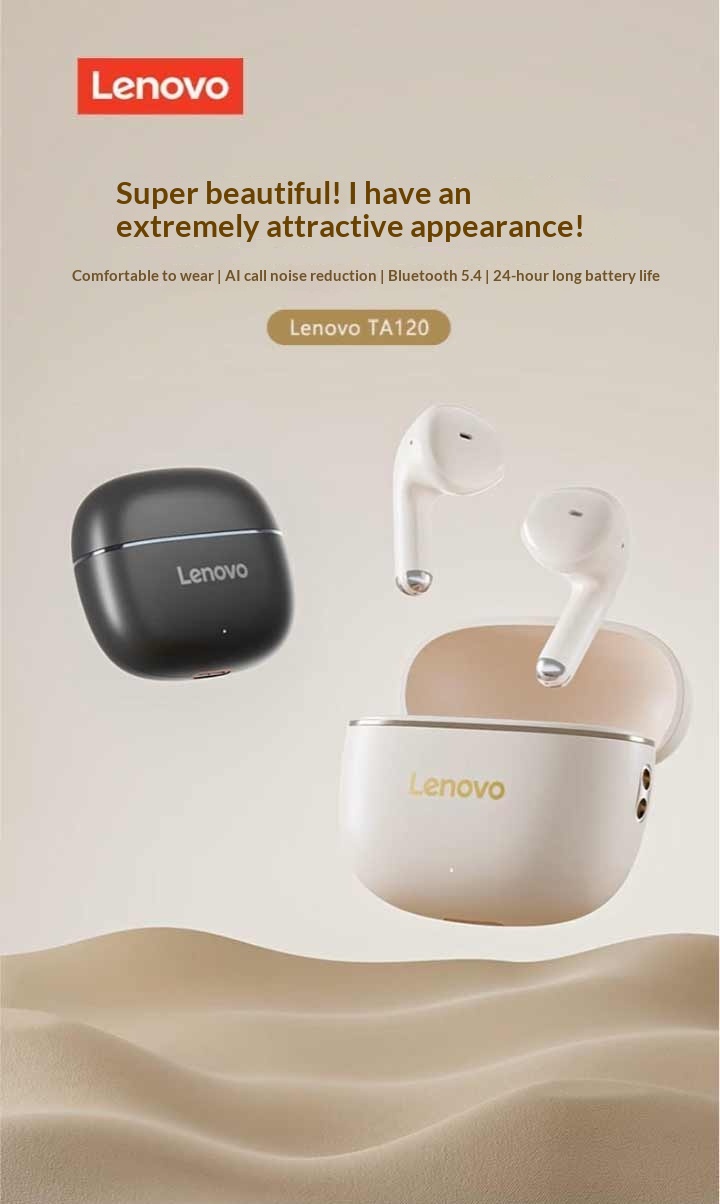 Lenovo TA120 earbuds design
