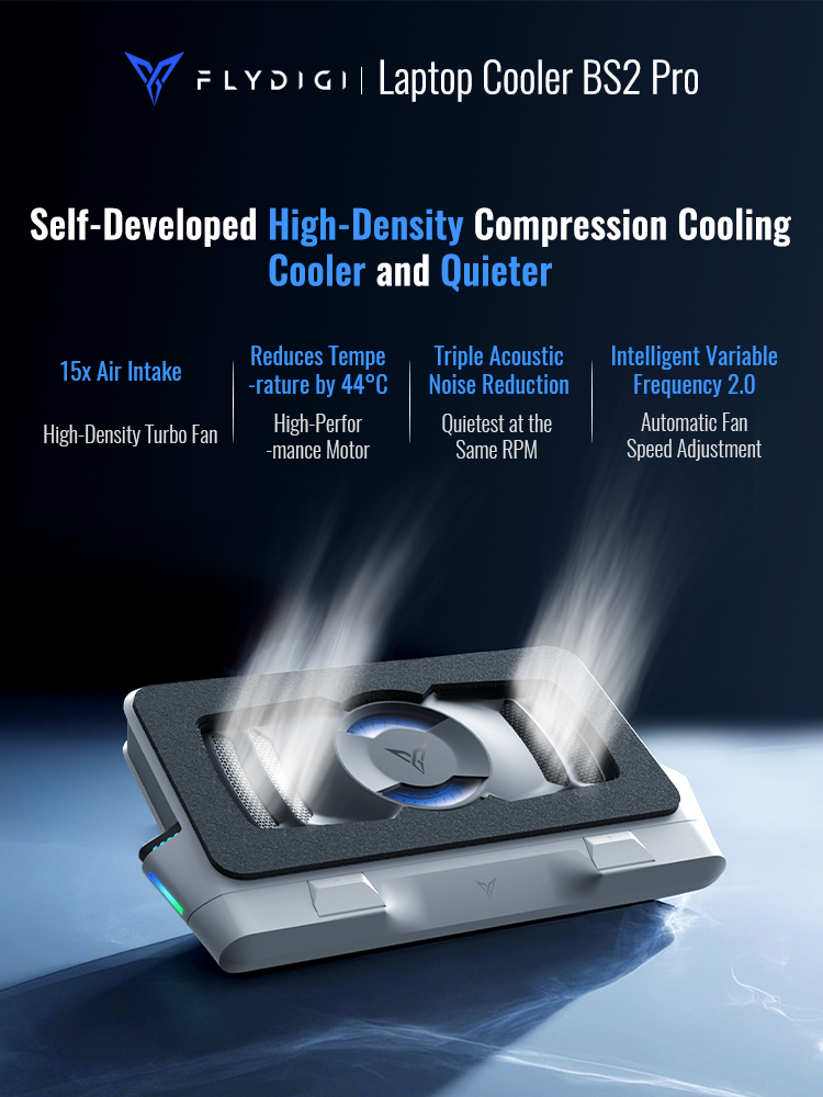 Flydigi BS2 Pro RGB lighting and app control