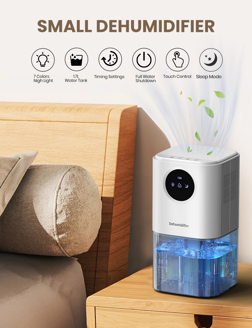 Novulife Portable Mini Dehumidifier