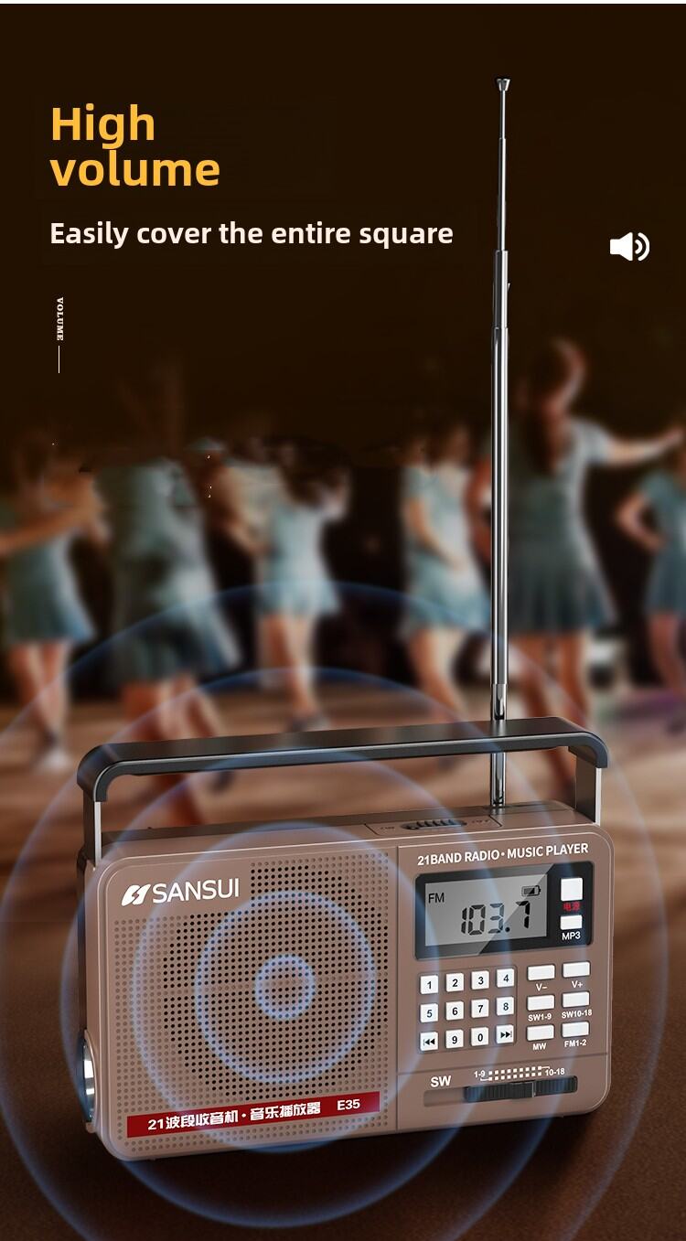 SANSUI E35 digital display