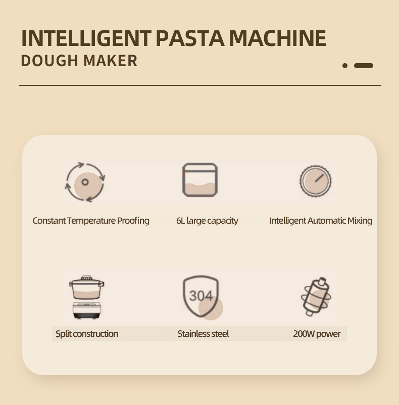 Novulife dough maker fermentation