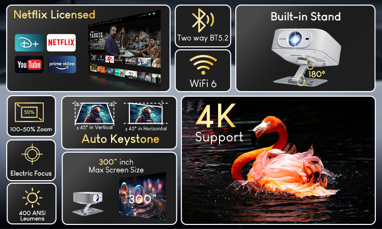 Salange P92MAX smart features